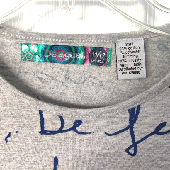 Desigual Girls Heart Dress - Picture 5 of 7